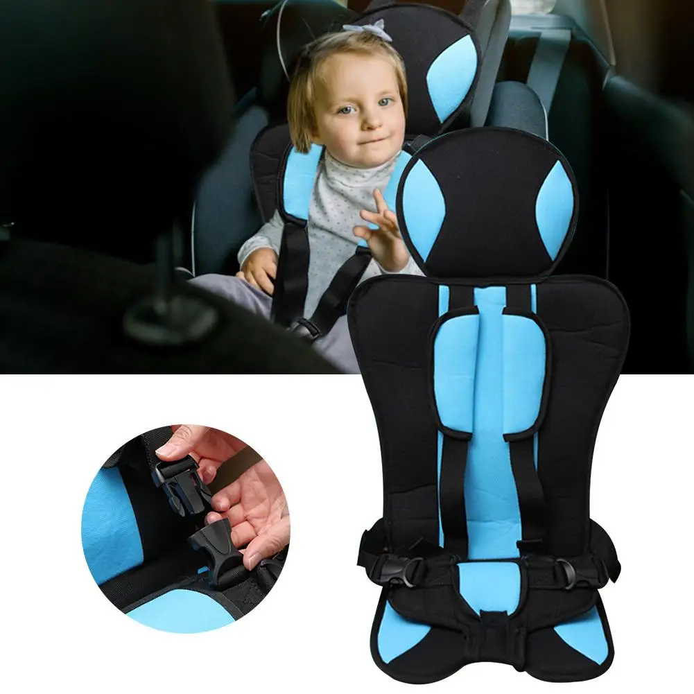 Child Safety Seat 3-12Years Old Baby Stroller Seat Cushion Breathable Chair Seat Pad Soft Seat Mat For Kids Boys Girls Travel