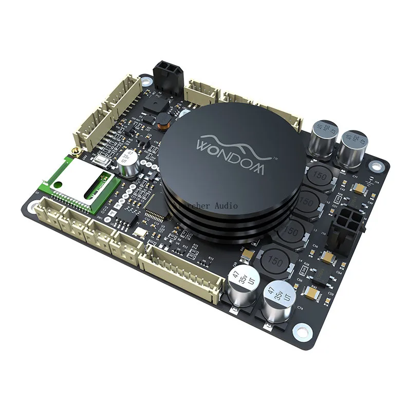 

Bluetooth 5.0 2x50W Stereo Class D Power Amplifier Module With DSP ADAU1701