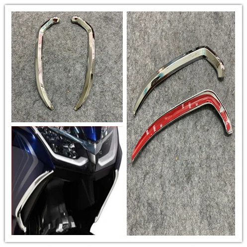 For HONDA Goldwing GL1800 GL 1800 2018-2020 2019 Vertical Vent Trim Air inlet plating decoration Vent decoration