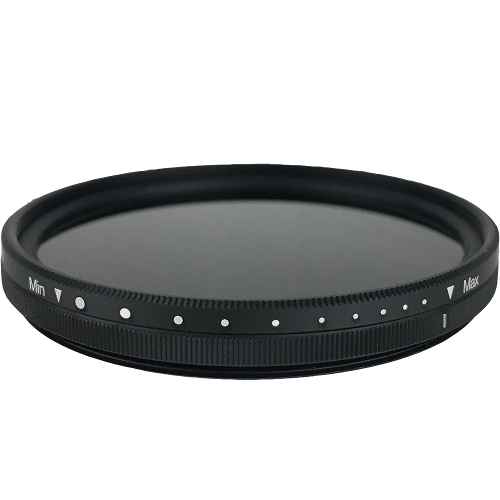 Fader ND2-400 Neutral Density ND Filter Variable Adjustable Optical Glass Lens 37 40.5 43 46 49 52 55 58 62 67 72 77 82 86 mm