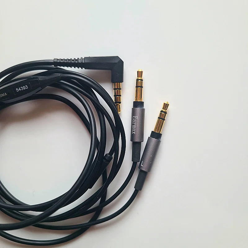 New! Audio Cable with mic For Beyerdynamic amiron Home T5P II T1 MK2 T1 II T1 & T5 3rd Generation Aventho wired headphones