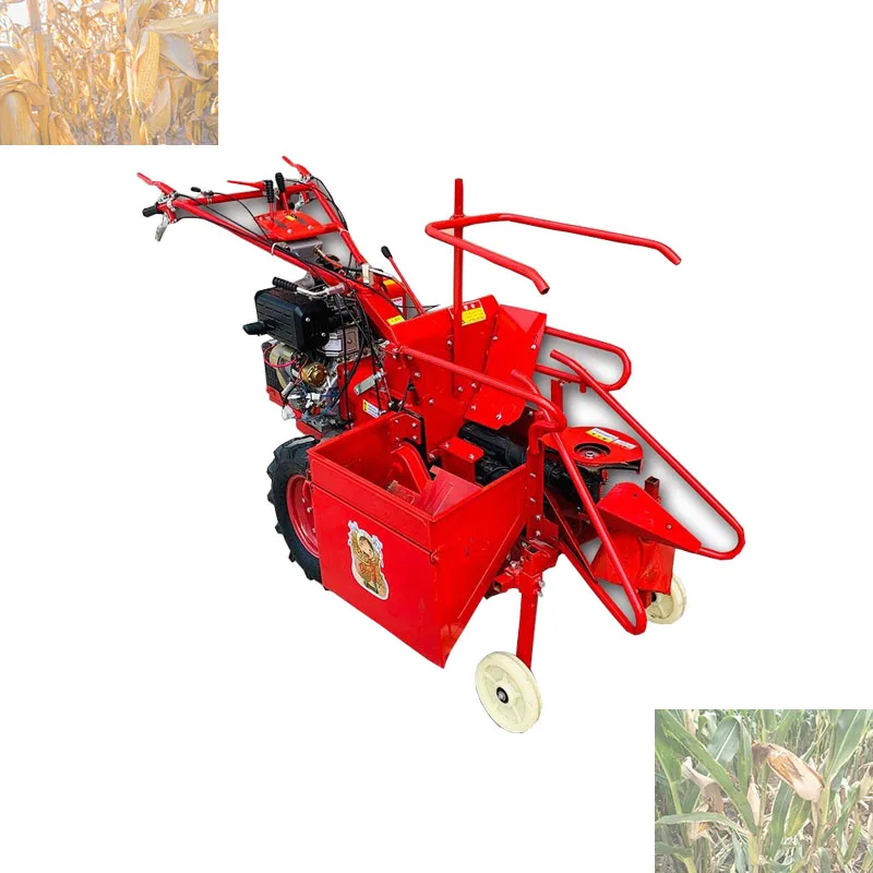 New mini combine harvester small sweet corn harvester for sale