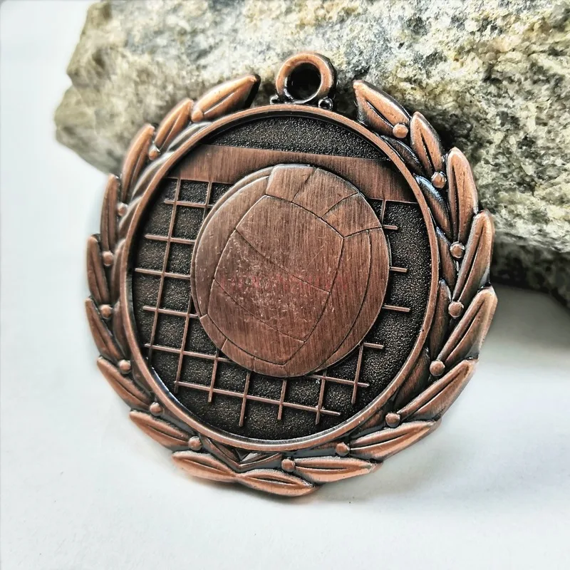 Volleyball Competition School Games Collective Championships Third Runner General Medal Club School Factory Sports Medal 2021