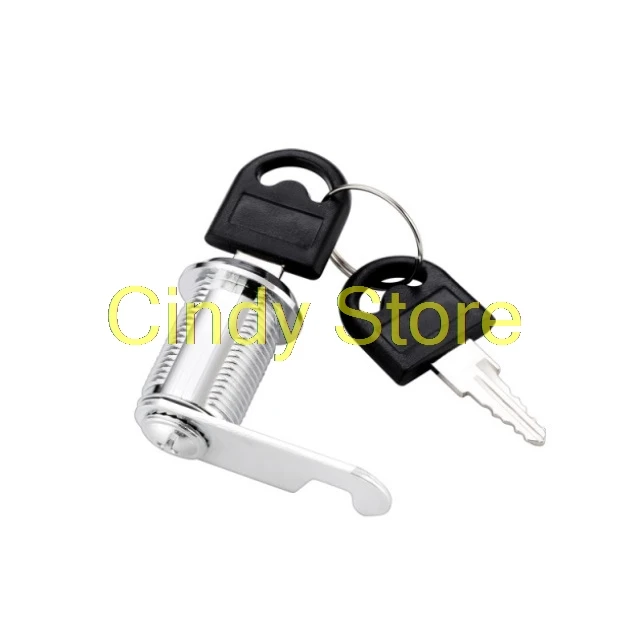 1PC Cam Cylinder Locks Door Cabinet Mailbox Drawer Cupboard Locker Security Furniture Locks With Plastic Keys Hardware 16~40mm