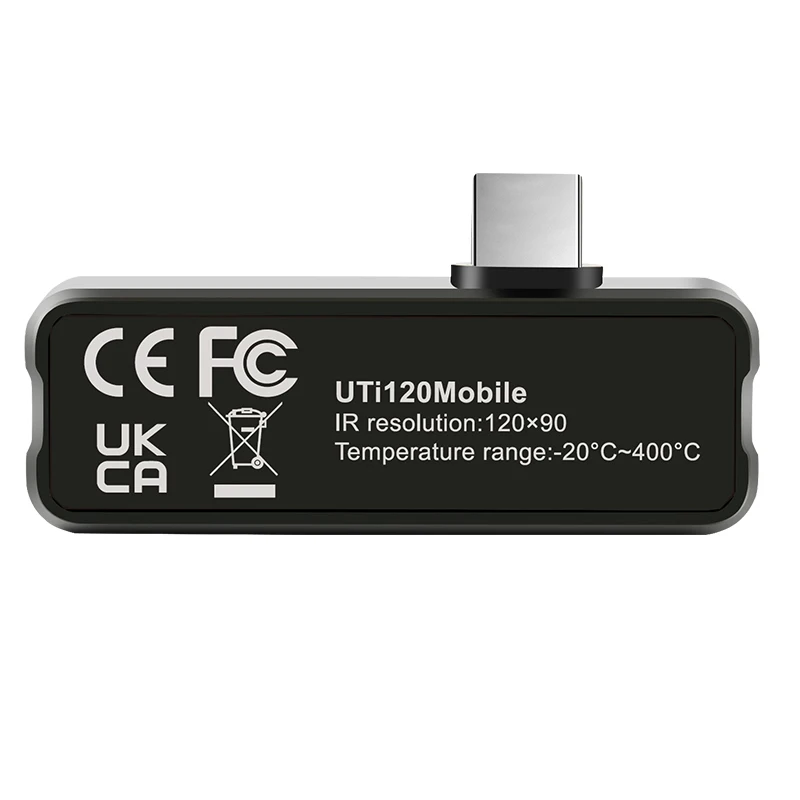 UNI-T Câmera Térmica UTi120 Telefone Móvel Imageador Térmico para Telefone para Android IOS Tipo-C UTi260M Imageador Térmico Infravermelho