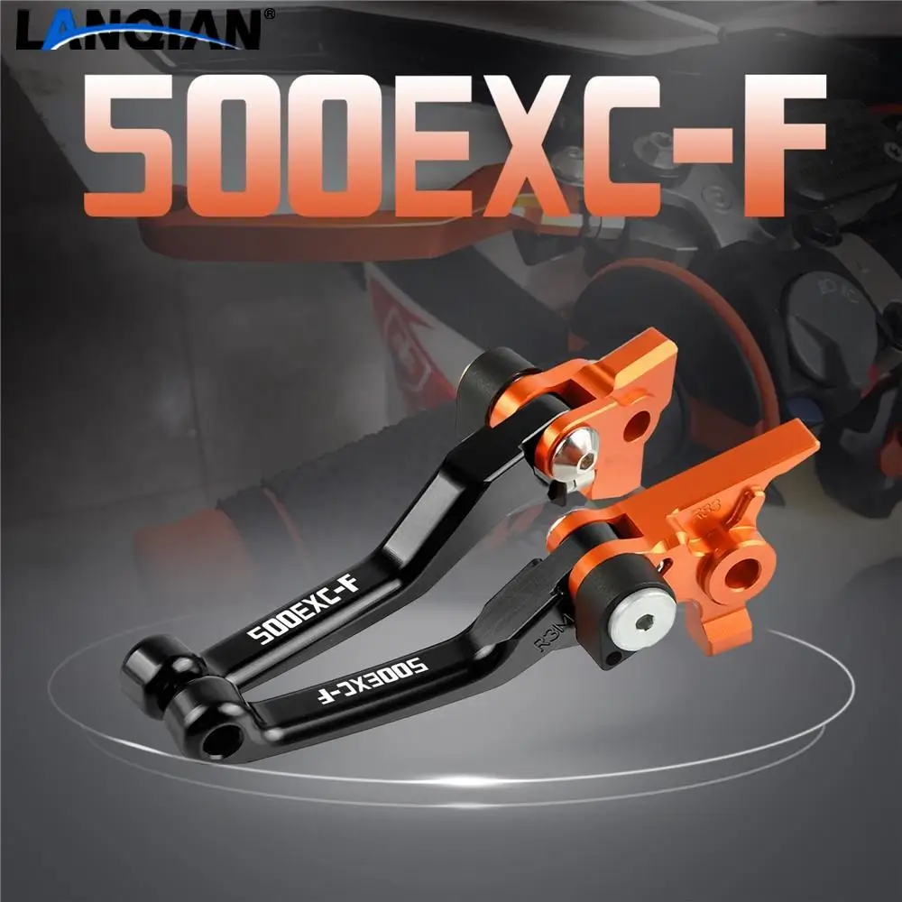 

For 500EXCF Motocross Accessories Dirt Bike Pivot Brake Clutch Levers 500 EXC-F 2012 2013 2014 2015 2016 2017 2018 2019 2020