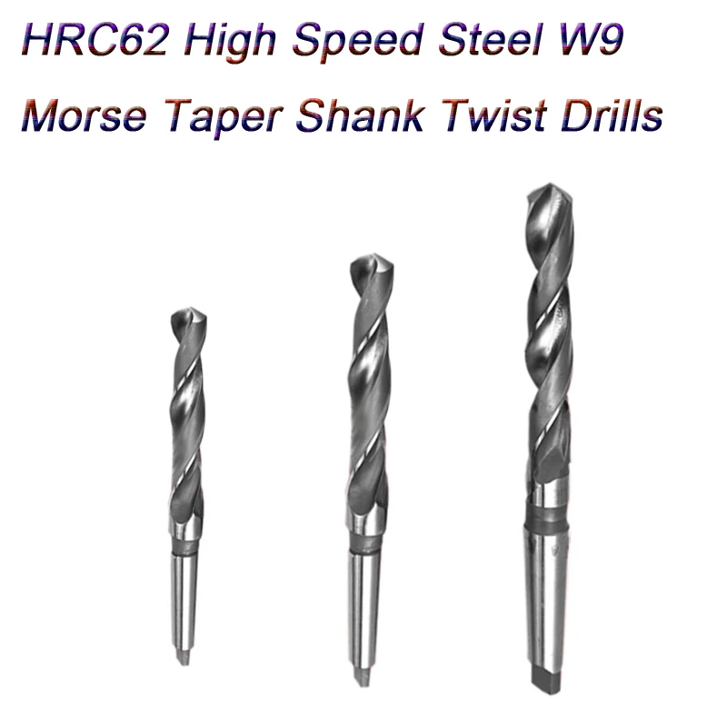 Hight Speed Steel Morse Taper Shank Fluted Twist Drill HSS Screw Auger for Steel Drill Bit Metal Drilling Metalworkin D11 D20 30