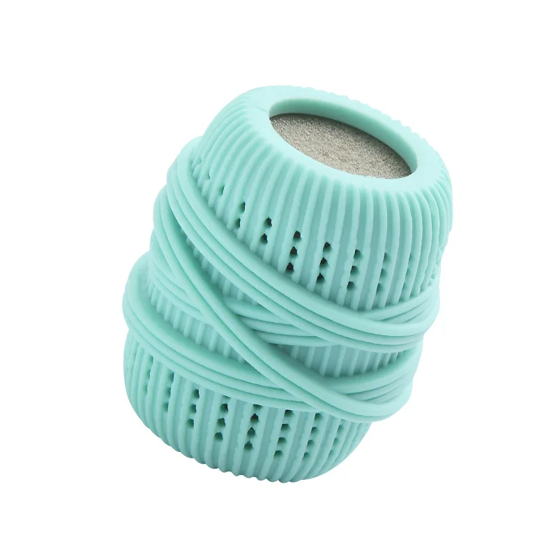 Household Washing Machine Clothes Anti-winding and Anti-knotting Laundry Ball with Sponge Can Add Liquid Decontamination Ball