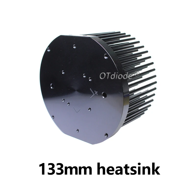 COB Original CXB3590 Bridgeluux Vero29 gen7 Citizen clu058 1825 LED heat sink Aluminum 180mm pin fin pre-drilled 100w heatsink