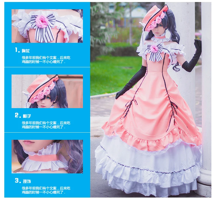 COSLEE Anime Black Butler Ciel Phantomhive Cosplay Costume Kuroshitsuji Women  Lady Lolita Maid Dress Uniform Halloween Outfit - AliExpress 200000532