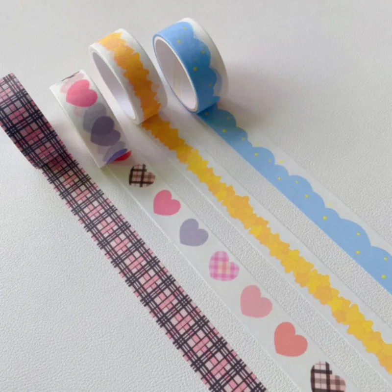 15mm*300cm Ins Starry Sky Clouds Love Washi Tape Combination Sweet Cute Decorative DIY Material Sticker School Supplies