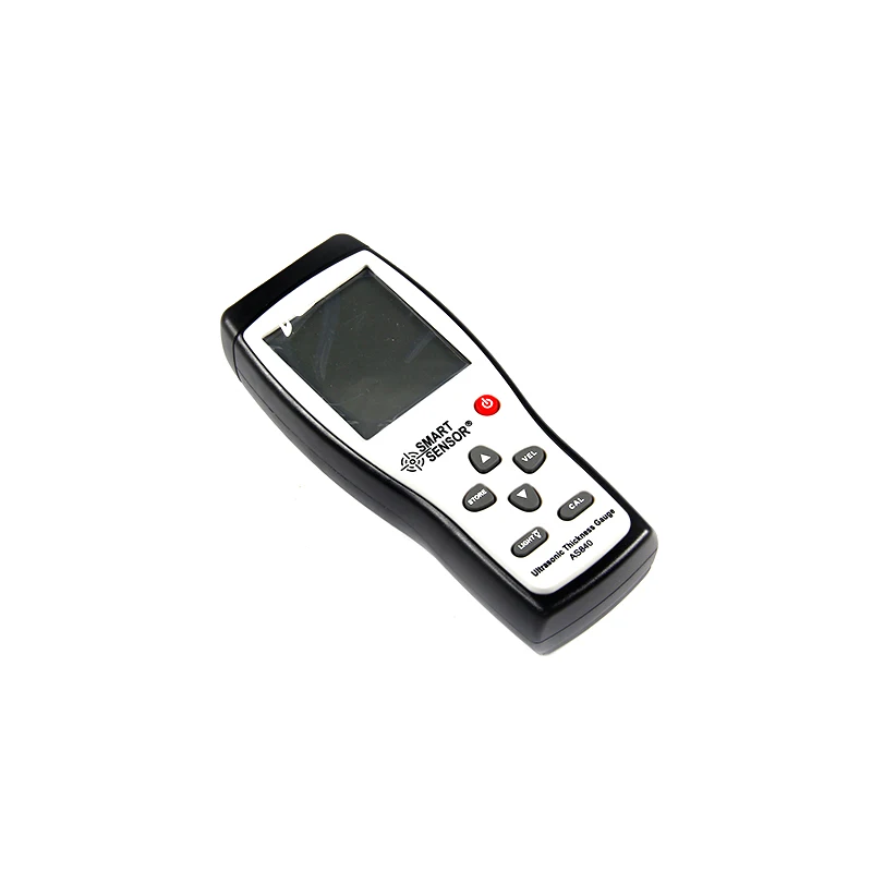 Smart Sensor AS840 Digital Ultrasonic Thickness Gauge Sound Velocity Meter Metal Depth tester 1.2-225mm with LCD display