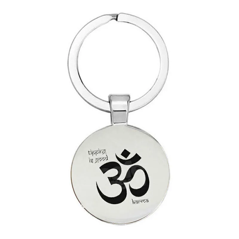 Tipping Karma Keychain Factory Price Charm Keychain Men'S And Women'S Jewelry Direct Sales