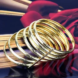 Sunspicems Gold Color Algeria Bride Bracelet Sets Wedding Jewelry Arabic Bangle for Women Cuff Bracelet Bridesmaid Bijoux Gift