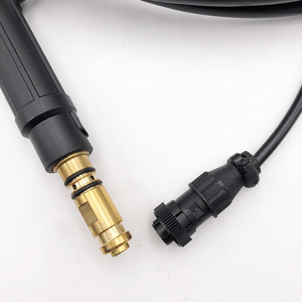 Complete 3meters 10feet North NT-1 NT1 MIG Welding Torch Air Cooled Welding Gun With Cable Fitting Connector