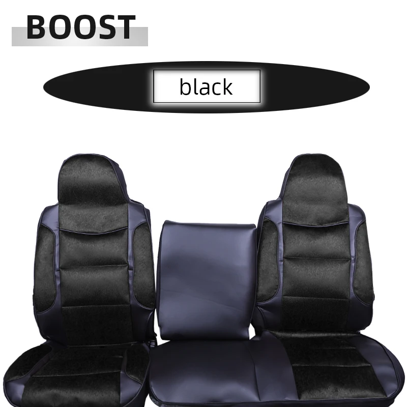 BOOST Car Seat Cover For Transporter Van For Toyota HIACE 2012 TOWNACE NOHA 4WD 2000 Leather Right  Steering Wheel