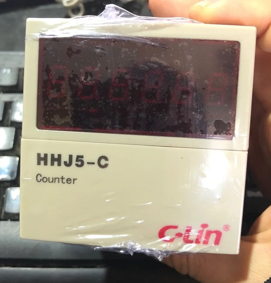 

c-lin шесть предустановленных номер цифрового счетчика HHJ5-C AC220