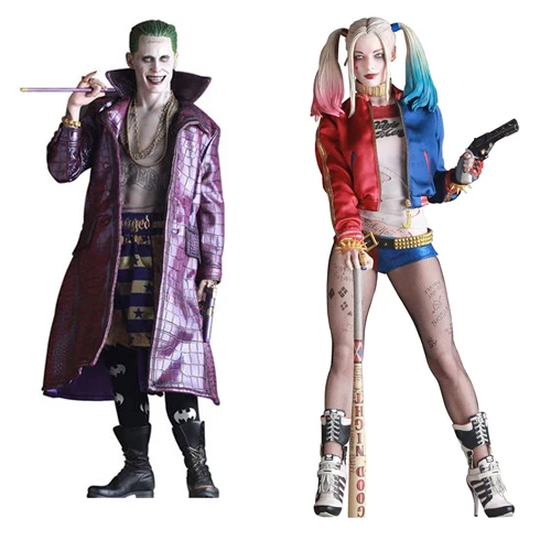 1:4 DC Suicide Squad Harley Quinn & Joker Statue Action Figure PVC Model Toys