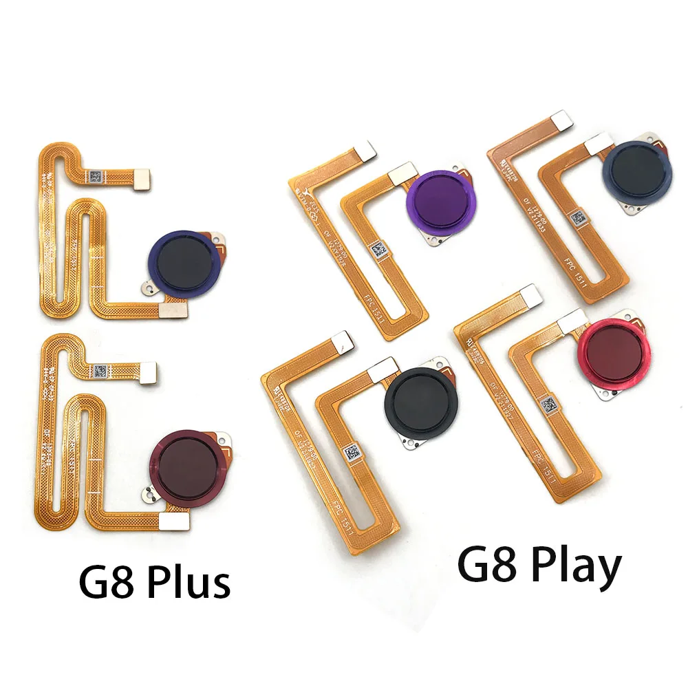 

Home Button FingerPrint Touch ID Sensor Flex Cable Ribbon Replacement Parts For Moto G8 Play / G8 Plus / G8 Power Lite / G82