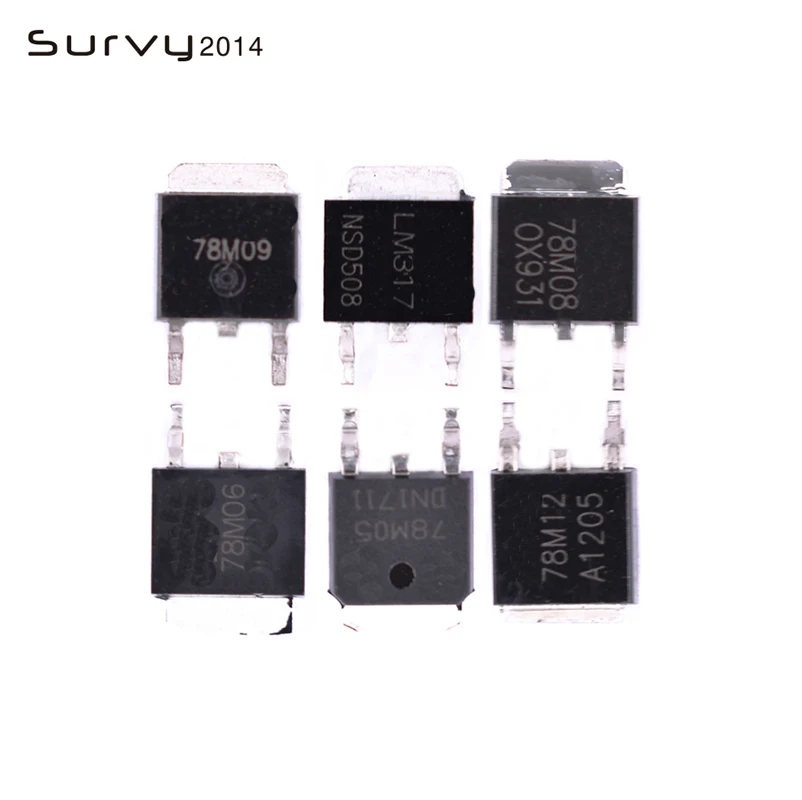 10pcs/lot 7805 78M05 L78M05CDT-TR TO-252 In Stock diy electronics