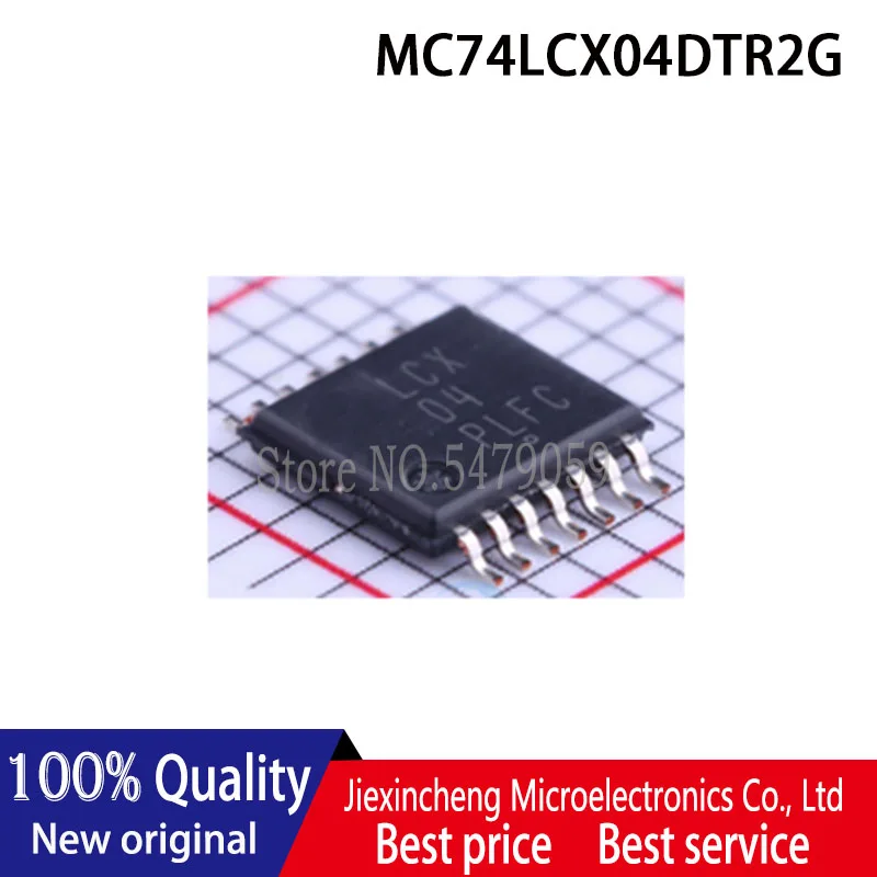 20個MC74LCX04DTR2G LCX04 MC74LCX04 TSSOP14新オリジナル