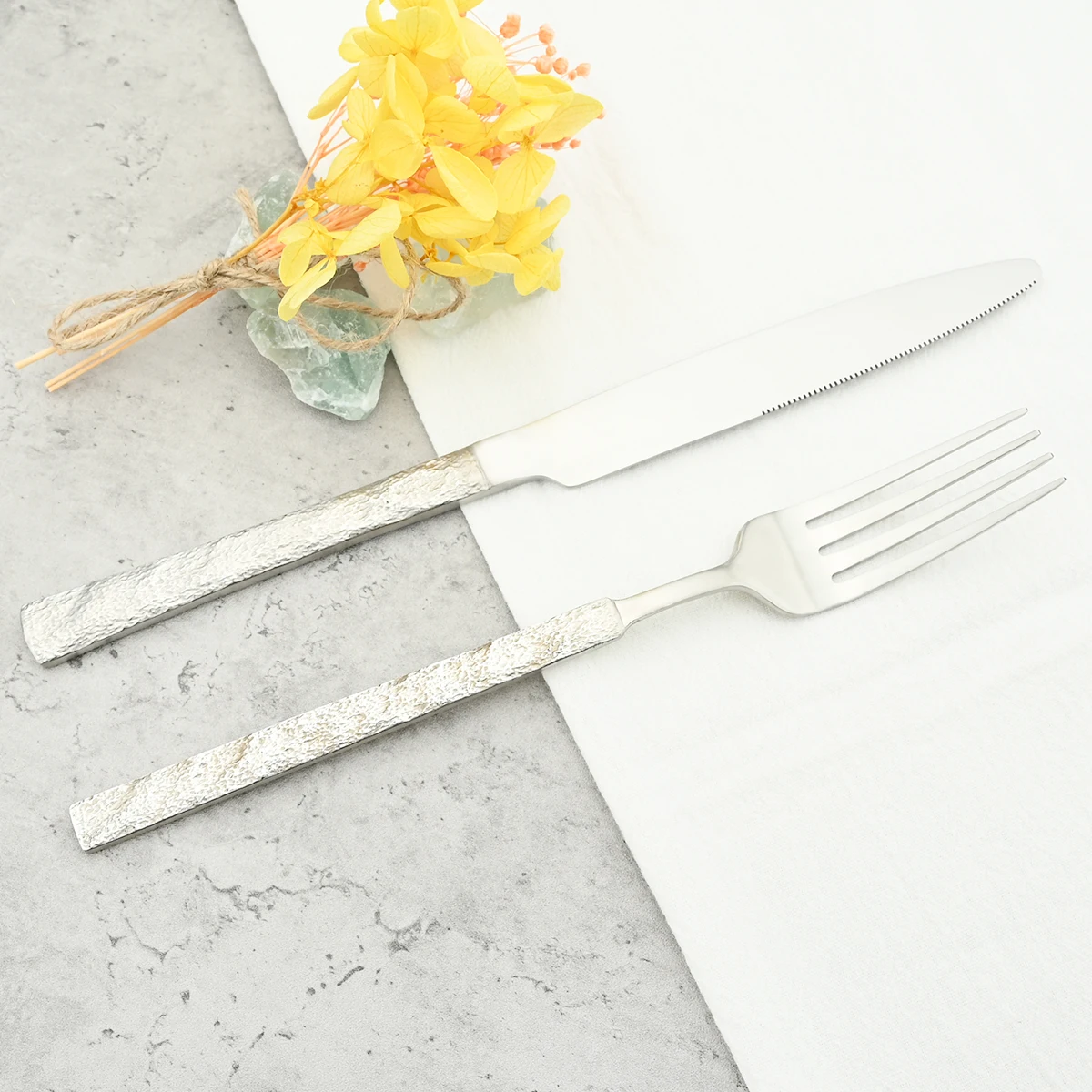 Set di stoviglie in acciaio in - Vintage Collectible Spoons recensione e prezzo