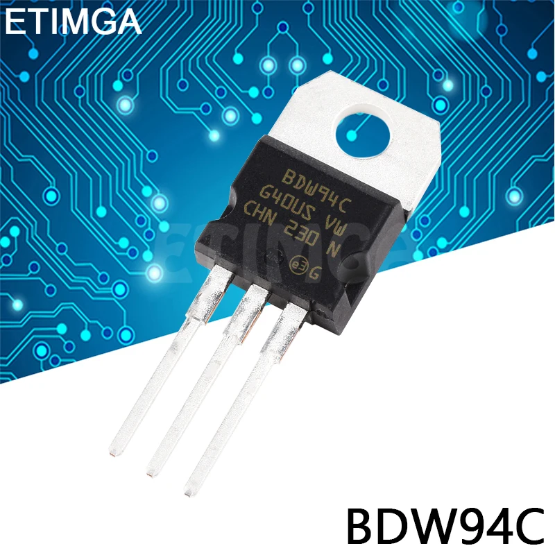 10PCS/LOT BDW93C BDW94C TO-220 Transistor BDW93 BDW94