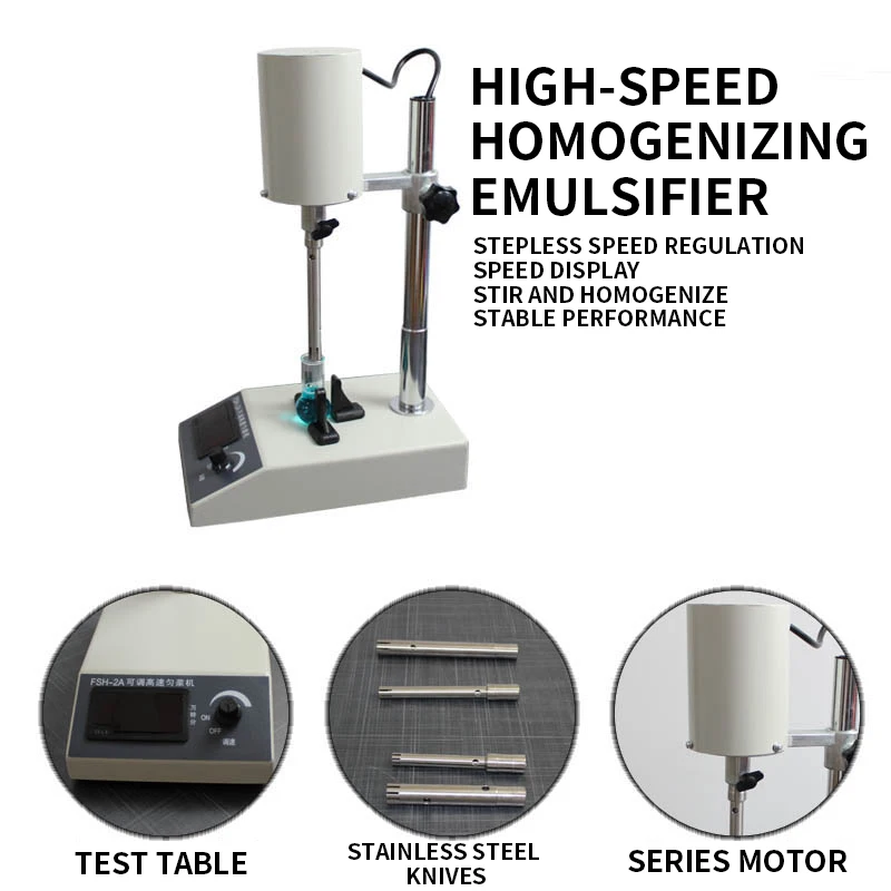 FSH-2A regulowany homogenizator o dużej prędkości, homogenizator laboratoryjny o dużej prędkości, Masher tkanek, dyspergator, emulgator