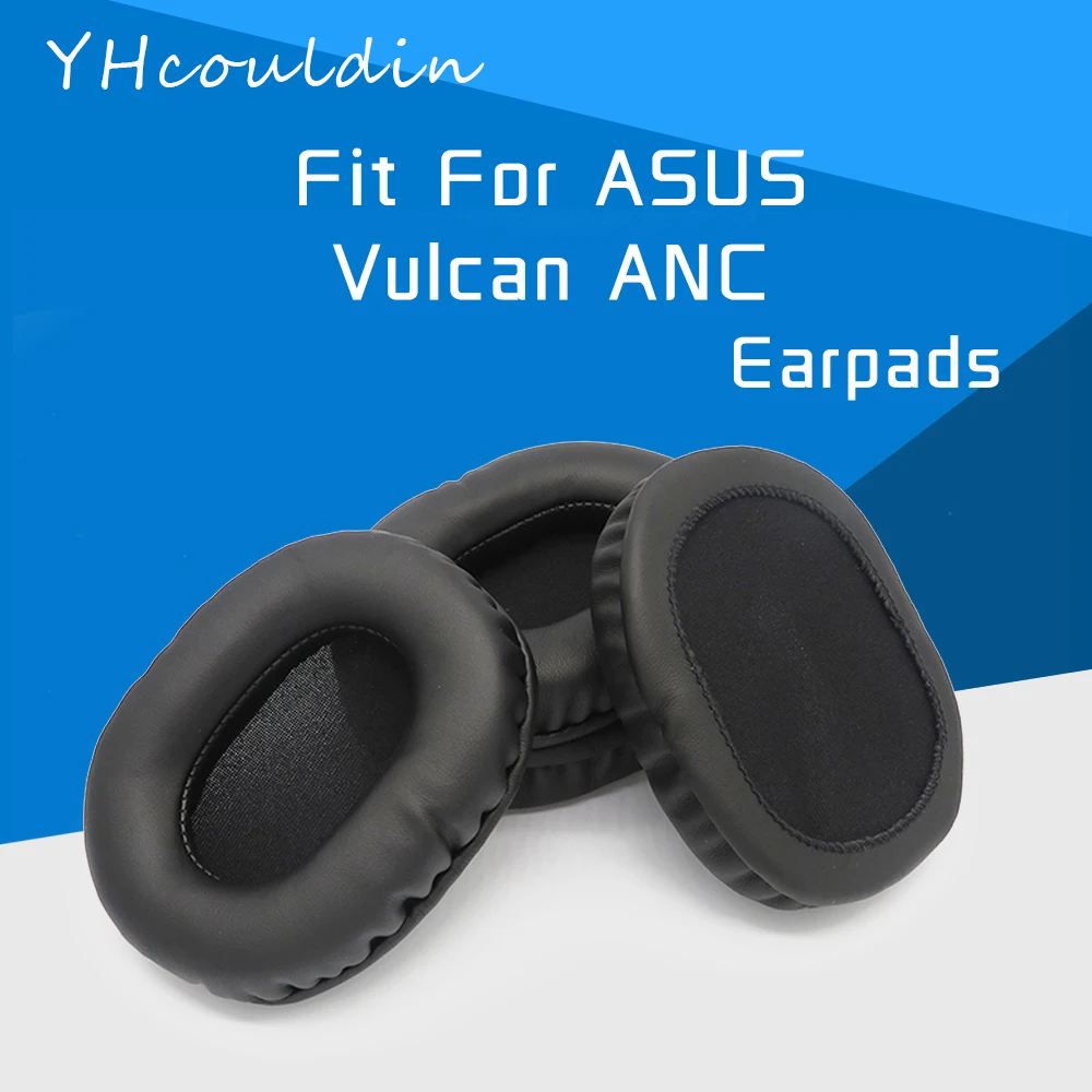 وسادات الأذن لأسوس فولكان ANC الألعاب سماعة سماعة الملحقات استبدال وسائد الأذن المواد