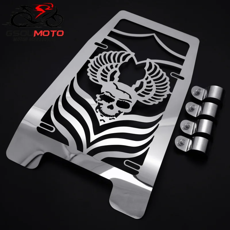 Motorcycle Radiator Grille Guard Protector Grill Water Cooler Engine Cover For Yamaha XVS1100 Drag Star Classic Custom 1999-2012 - view 4