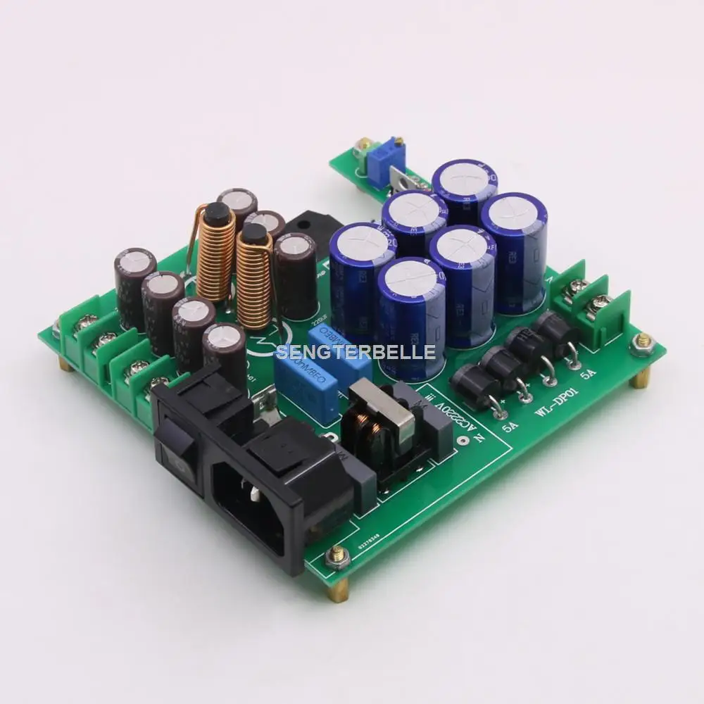 HiFi scheda di alimentazione lineare a basso rumore livello 3 filtrato DC5V-DC24V regolare la scheda PSU Audio