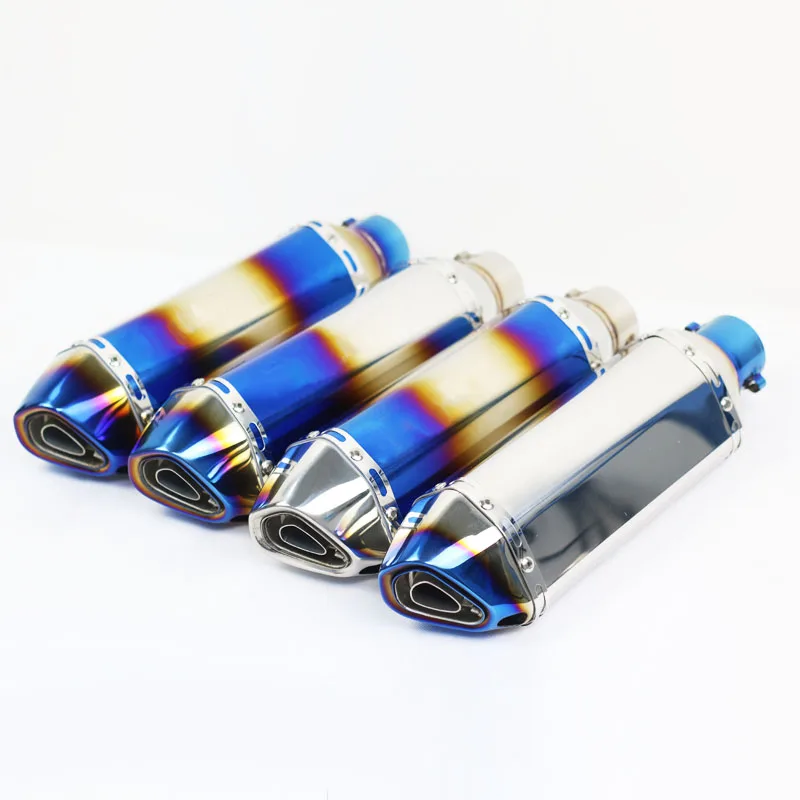 

Универсальный глушитель выхлопной трубы мотоцикла 51 мм, скутер DB Killer Pitbike Escape Moto Piaggio Cafe Racer для pcx msx 150 duke 125