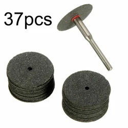 36Pcs 24mm Grinding Wheel Metal Plastic Wood Resin Cutting Disc Saw Blade Sanding Disc Power Rotary Tools Accessories