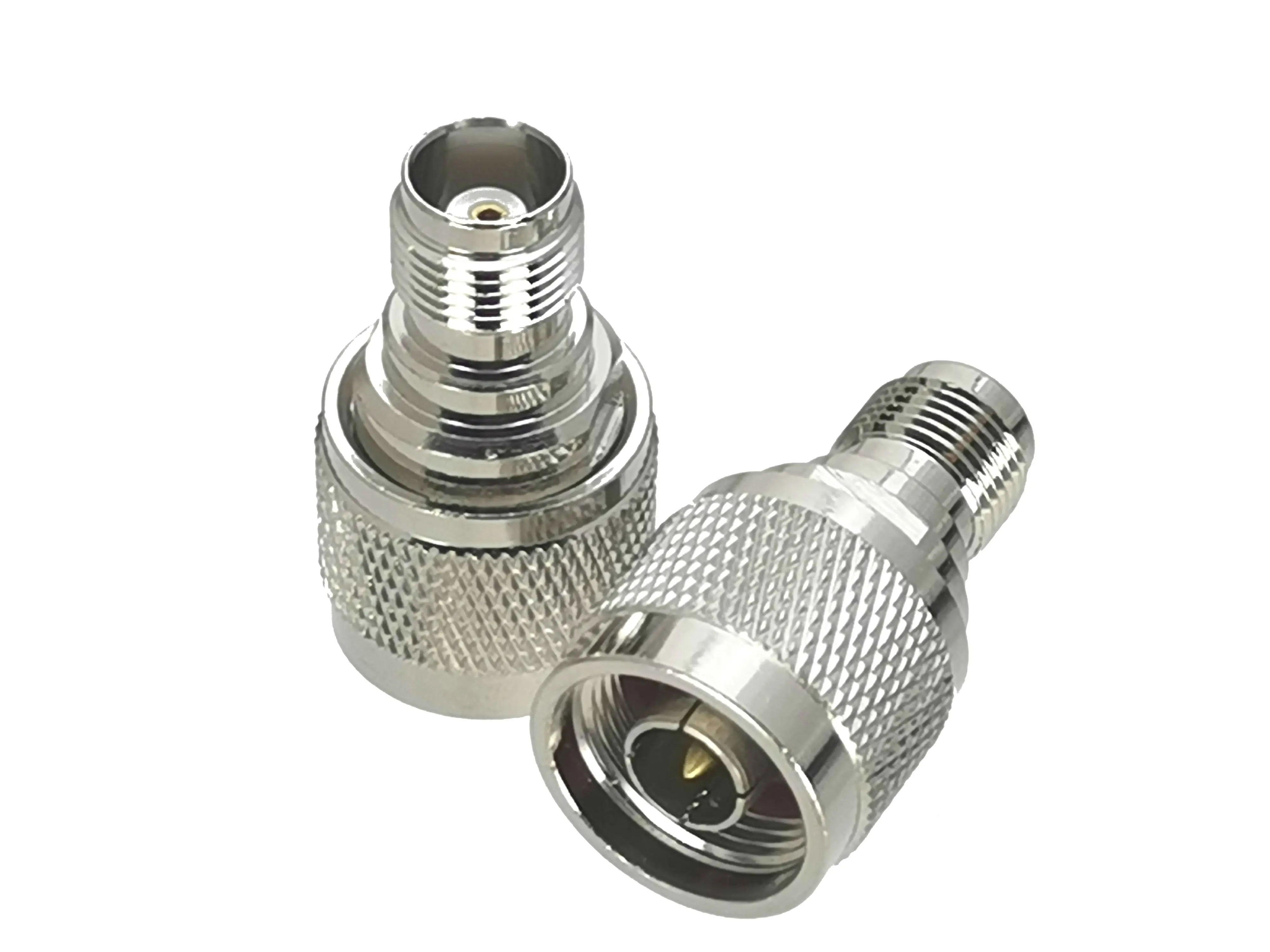 1Pcs Connector TNC ชาย N Plug & อะแดปเตอร์ RF แบบตรง Converter Coaxial คุณภาพสูง