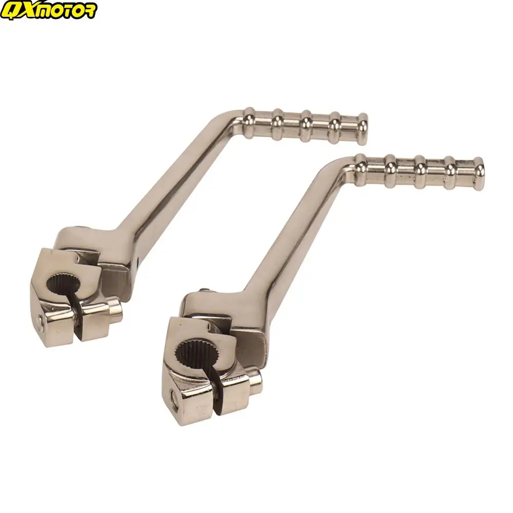 Universal Stainless 13/16mm Kick Start Starter Lever For 50 70 110 125 140 150 160 cc Kayo Apollo Bosuer SSR SDG Dirt Pit Bike