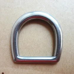 10pcs Stainless Steel Buckle Dee Ring 37mm