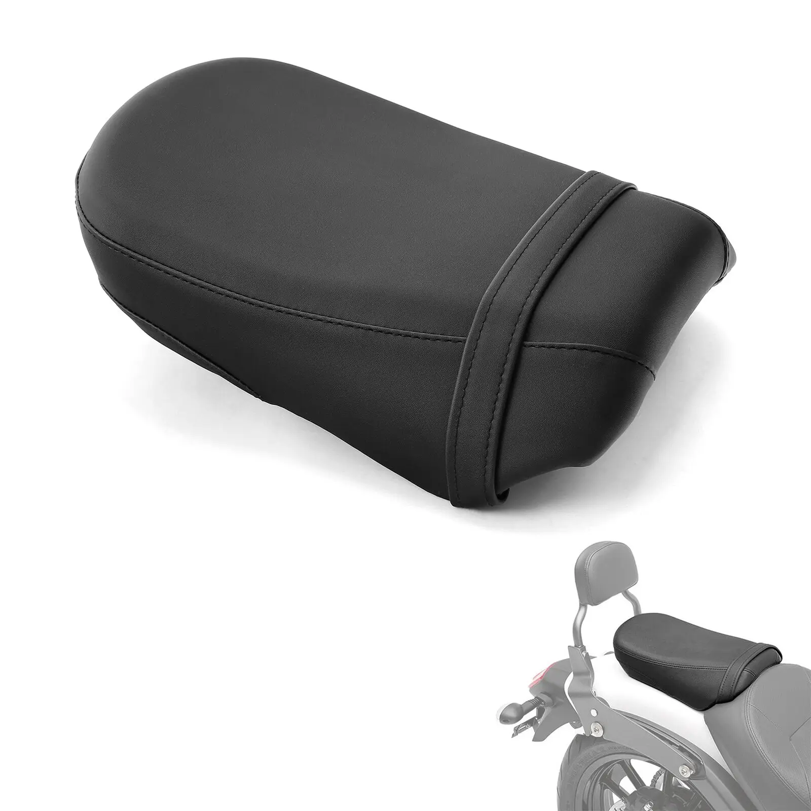 Motorcycle Rear Passenger Seat Pillion Cushion For Kawasaki Vulcan S 650 VN650 2015-2022 21