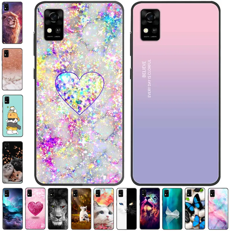 Phone Covers For ZTE Blade A31 / A 31 Lite Plus Case Print Cat Lion TPU Silicone Fundas For ZTE Blade A31 Cases A31Lite a31Plus