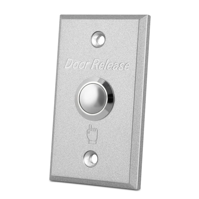 86*50mm Aluminum alloy Push Button Switch Exit Button Door release for door lock access control gate door opener