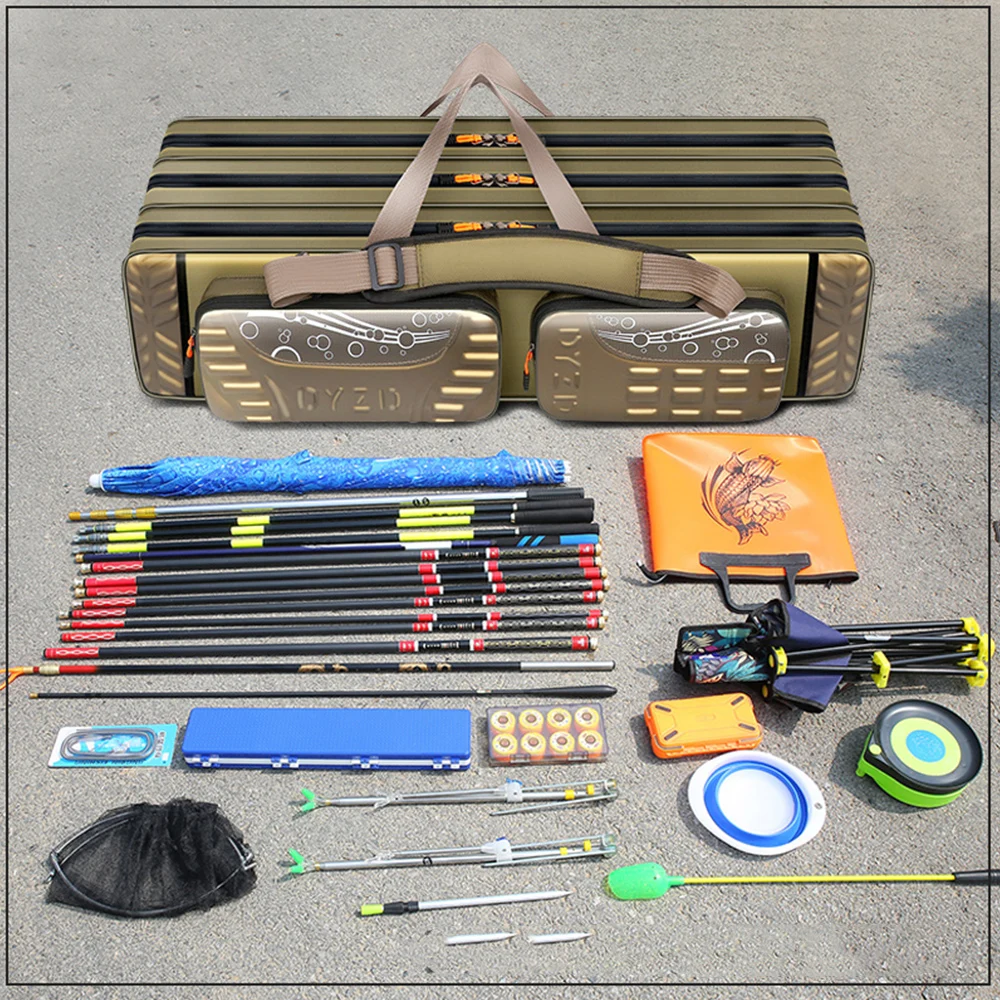 Oxford X402G bolsa de pesca plegable para caña y aparejos - imagen 4