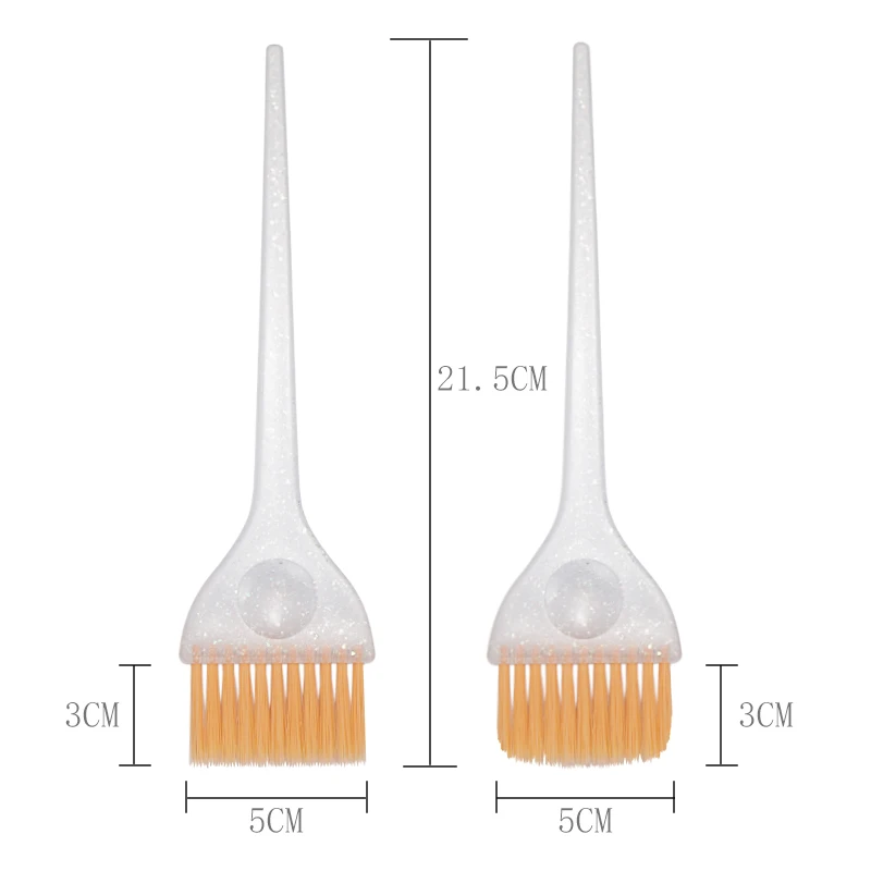 SHKALLI hair tinting brush Glittering hair dye brush set Hair Coloring Brush for Hair Salon Balayage tools Highlighting brush