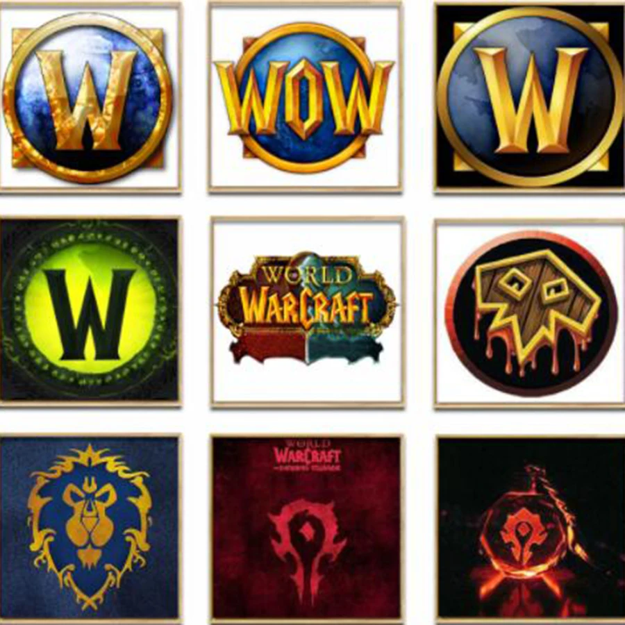 World Of Warcraft Full Display Square Round DIY 3D Diamond Painting Kit Diamond Mosaic Rhinestone Picture For Living Decoration