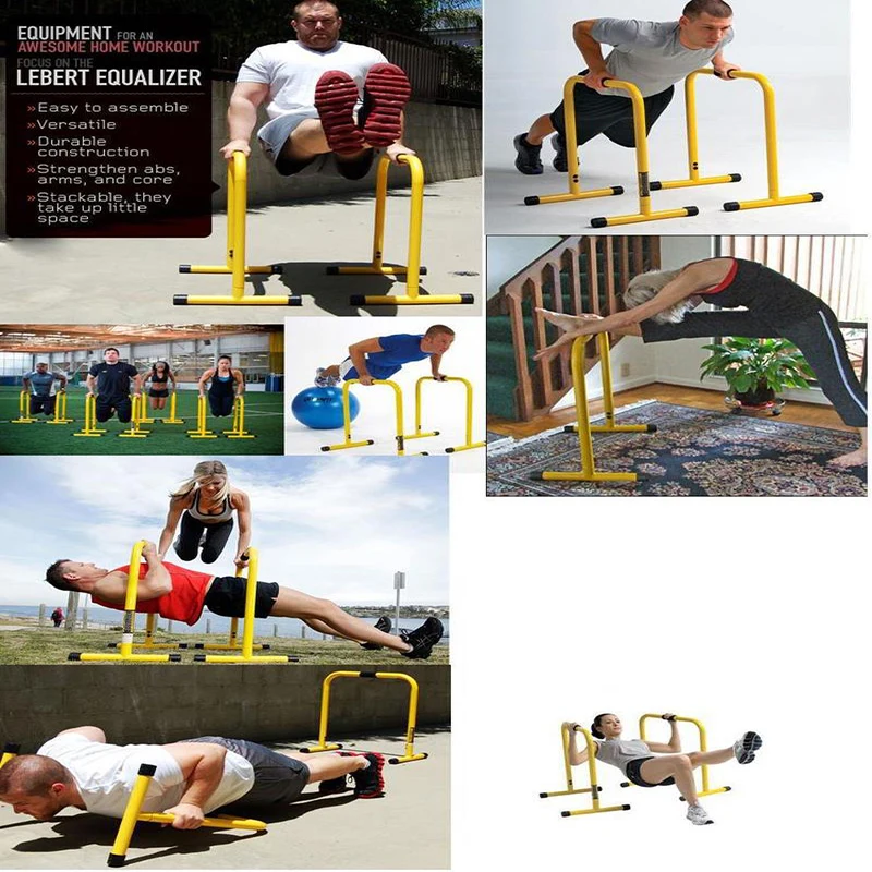 Exercise Fitness Parallel Bars Multifunctional Indoor Parallel Bar Upward Trainer Split Push-ups Extension Trainer 1PC