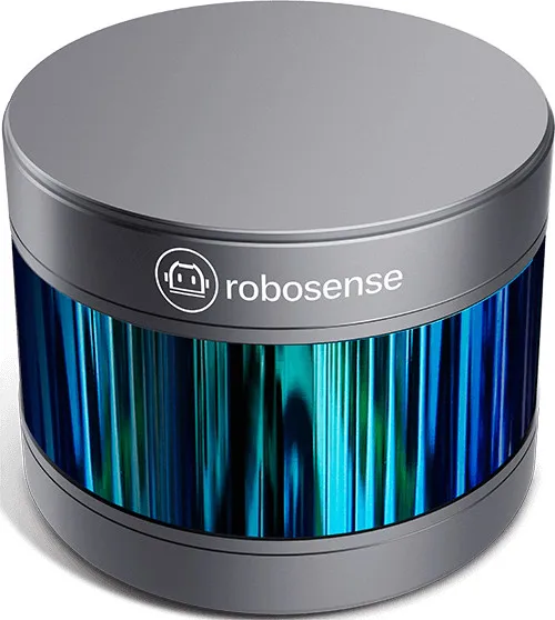 3D lidar sensor RS-LiDAR-16 RoboSense 16-beam miniature LiDAR autonomous driving robots environment perception and mapping