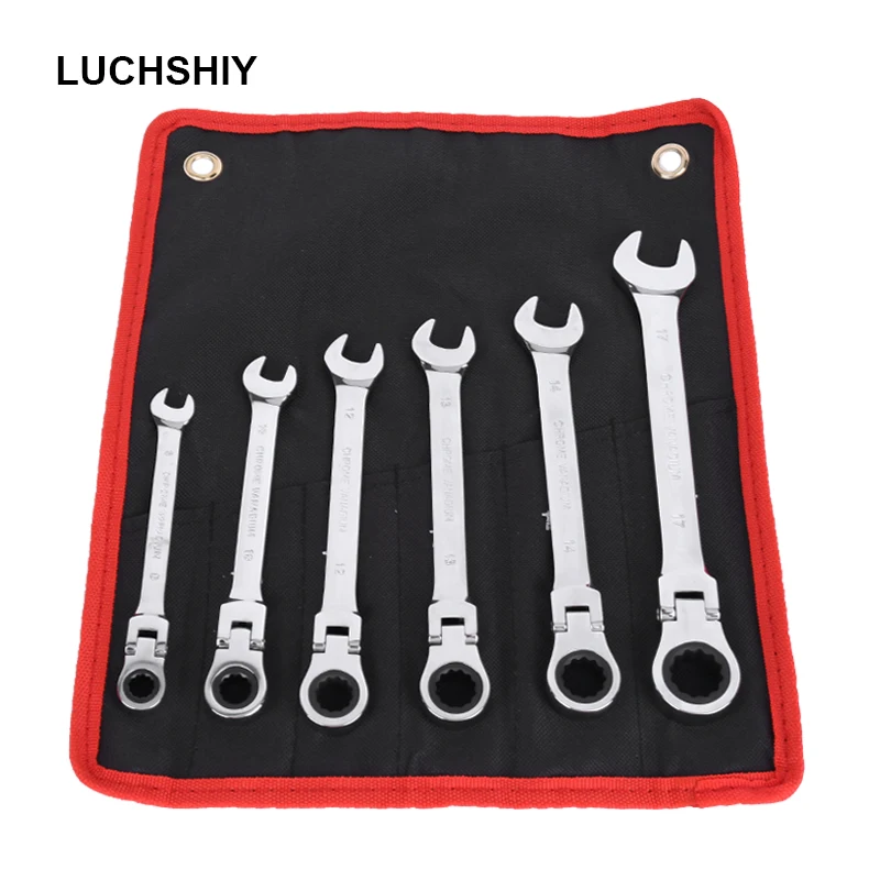 

Combination Ratchet Wrench Auto Repair Hand Tools Torque Gear Socket Wrench Nut Tools Set Of Key Multitool Adjustable Spanner