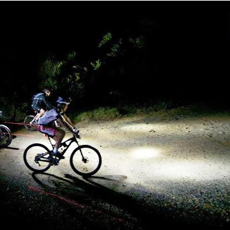 Imagem -06 - Luz da Bicicleta Xm-l t6 & Cob Led Farol Usb Recarregável Cabeça Lanterna Tocha Lâmpada 18650 Bateria para Ciclismo à Prova Impermeável Água