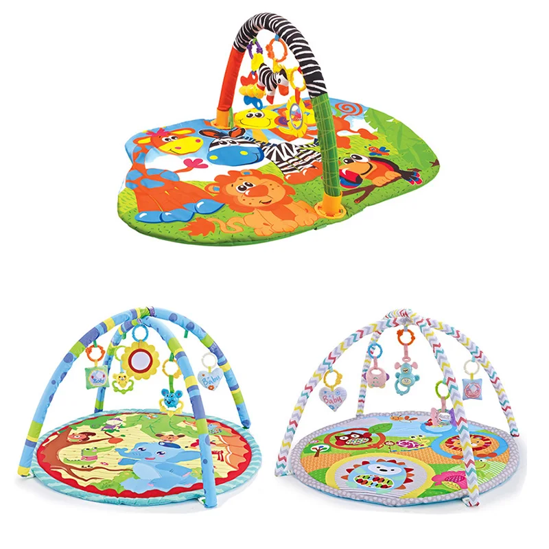 Cadre de Fitness multifonctionnel pour enfants, tapis éducatif, couverture rampante, tapis de jeu pour bébé, tapis d'activité pour enfants, Gym, jouets pour bébé, cadeau