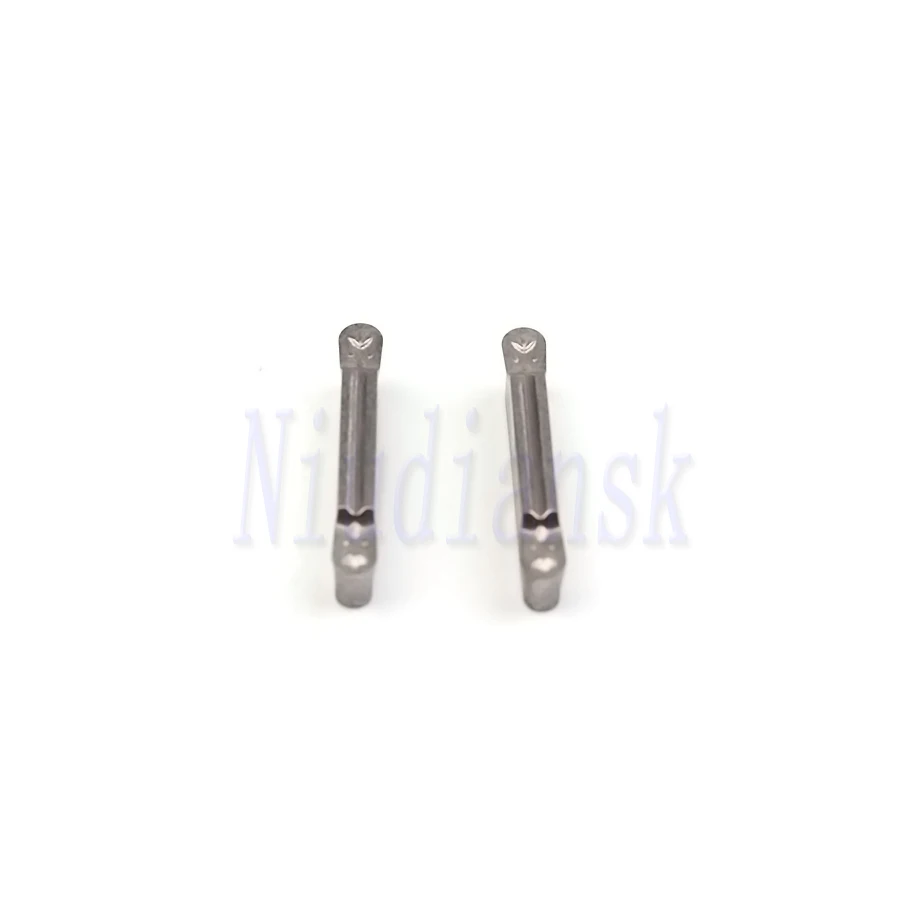 10 pz MRMN200 MRMN300 MRMN400 inserti in metallo duro inserti per scanalatura tornio CNC utensile da tornio per la lavorazione di alluminio e rame