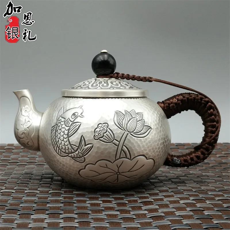 

Teapot, stainless steel teapot, silver teapot, hot water teapot, teapot 200 ml, kung fu tea set.