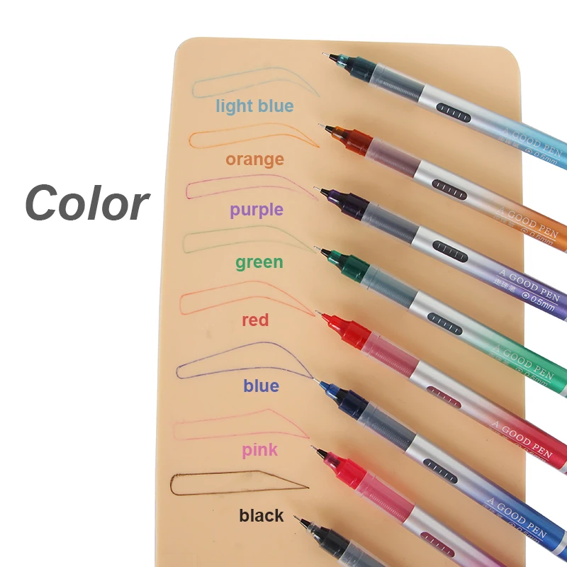 

Tattoo Eyebrow Lip Surgical Skin Marker Pen for Microblading Permanent Makeup Supplies Body Art Positioning Tool Accessories